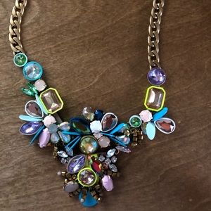 Jcrew multi stone necklace